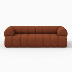 Modern Chenille Velvet Sofa Chaise - Modular Design