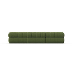 Modern Chenille Velvet Sofa Chaise - Modular Design