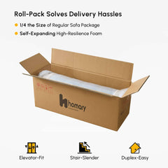 Modern Chenille Velvet Sofa Chaise - Modular Design