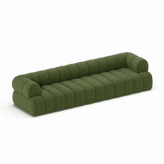 Modern Chenille Velvet Sofa Chaise - Modular Design