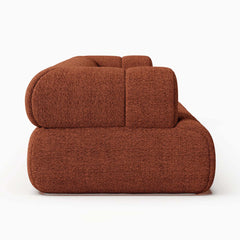 Modern Chenille Velvet Sofa Chaise - Modular Design