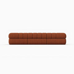 Modern Chenille Velvet Sofa Chaise - Modular Design