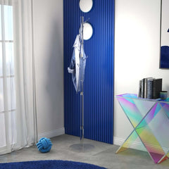 Modern Clear Acrylic Freestanding Coat Rack with 8 Hooks