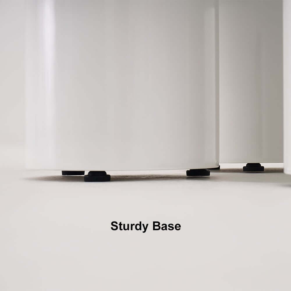 Modern Cloud-Shaped Coffee Table, Engineered Wood, White