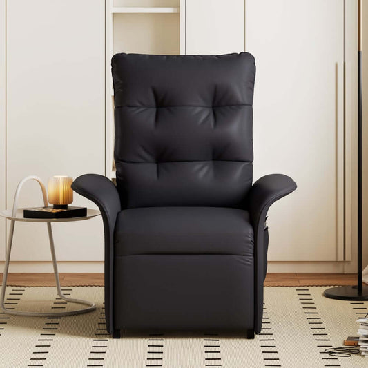 Modern Convertible Chair With Rolled Arms And Side Storage
