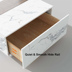 Modern Corner Sectional Sofa Set with Ottoman & Coffee Table