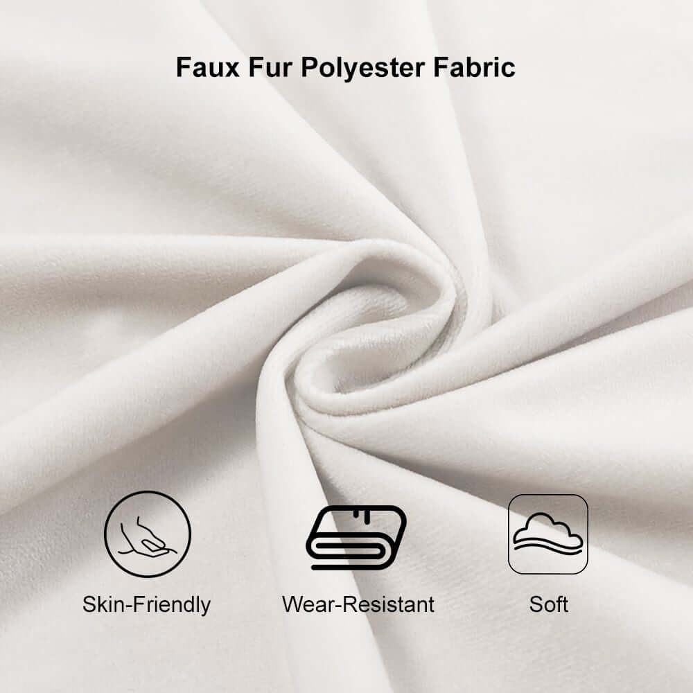 Modern Curved Boucle Sectional Sofa with Gold Metal Legs