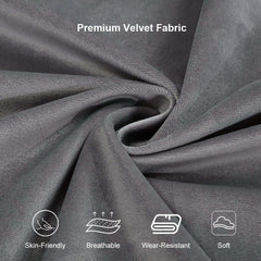 Modern Curved Velvet Sofa With Gold Legs