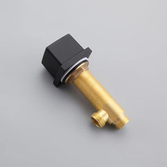 Modern Deck Mounted Roman Tub Faucet with Waterfall Spout