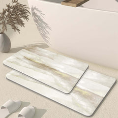 Modern Diatom Mud Bath Mat Set Rectangle Rug for Indoor Use Main Product Image