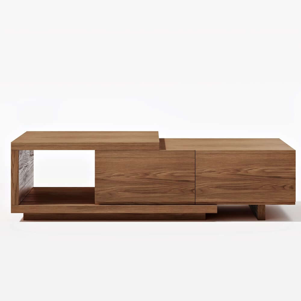 Modern Engineered Wood Coffee Table With Drawers