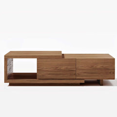 Modern Engineered Wood Coffee Table With Drawers