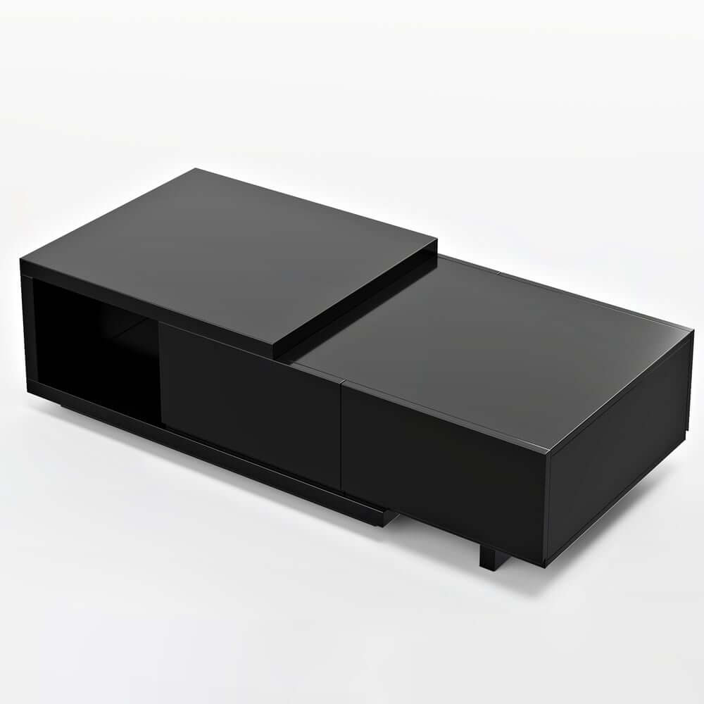Modern Engineered Wood Coffee Table With Drawers