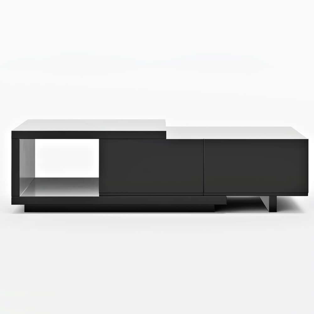 Modern Engineered Wood Coffee Table With Drawers