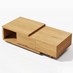 Modern Engineered Wood Coffee Table With Drawers