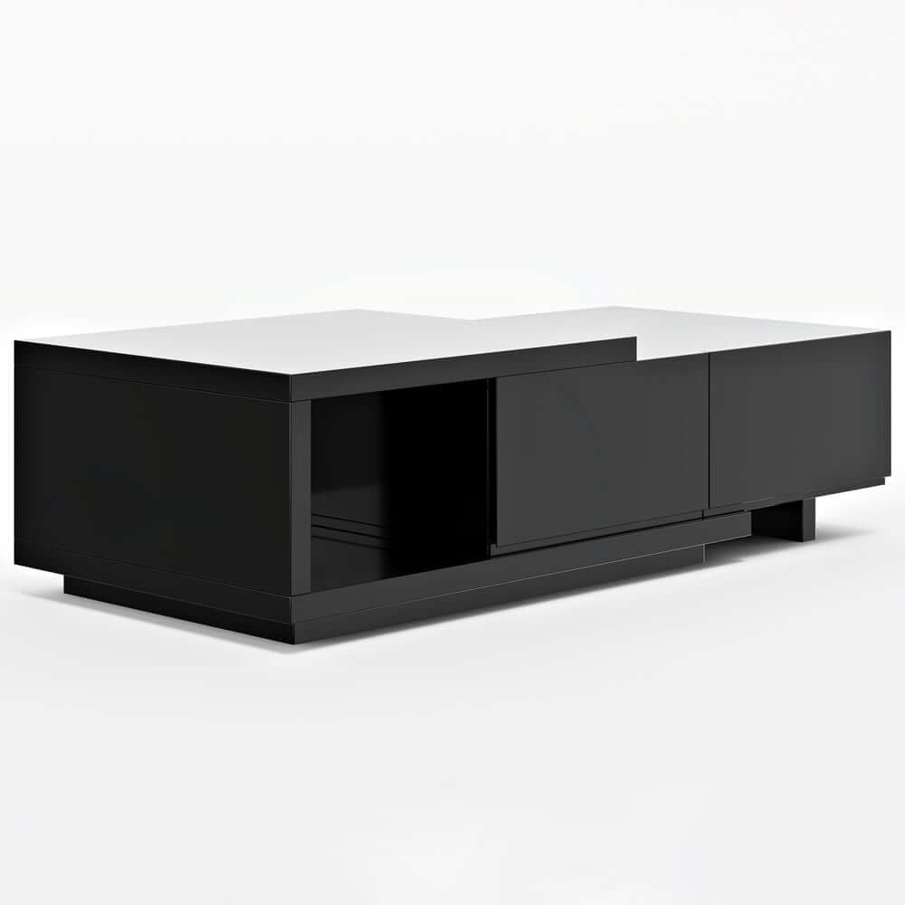 Modern Engineered Wood Coffee Table With Drawers