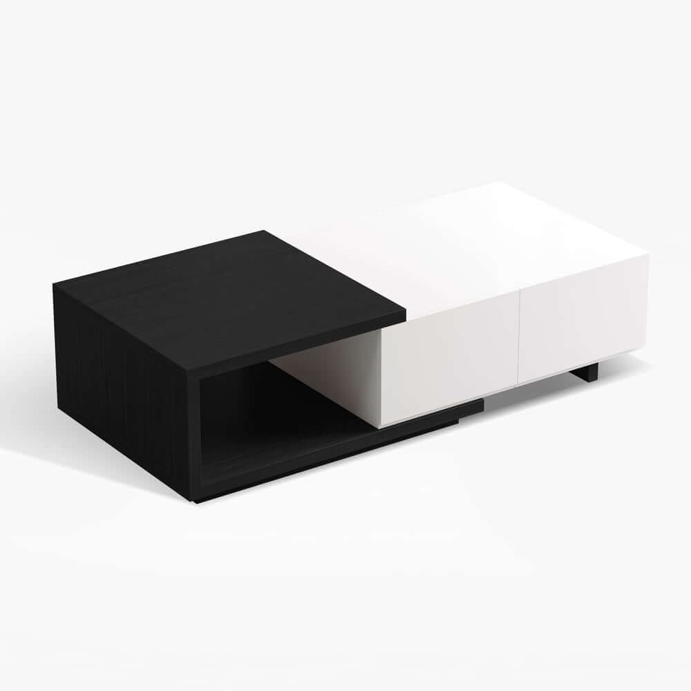 Modern Engineered Wood Coffee Table With Drawers
