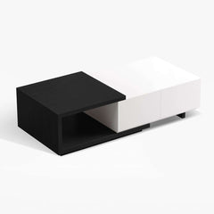 Modern Engineered Wood Coffee Table With Drawers