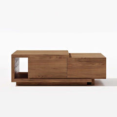 Modern Engineered Wood Coffee Table With Drawers