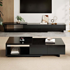 Modern Engineered Wood Coffee Table With Drawers
