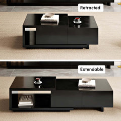 Modern Engineered Wood Coffee Table With Drawers