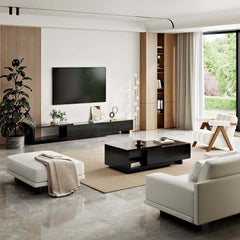 Modern Engineered Wood Coffee Table With Drawers