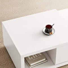 Modern Engineered Wood Coffee Table With Drawers