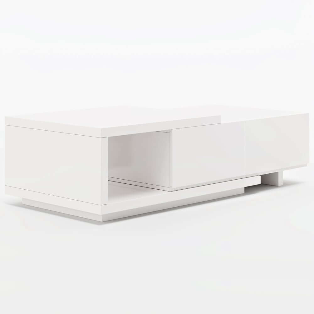 Modern Engineered Wood Coffee Table With Drawers