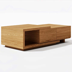 Modern Engineered Wood Coffee Table With Drawers