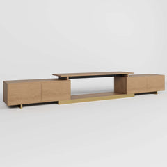 Modern Engineered Wood TV Stand & Coffee Table Set