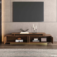 Modern Engineered Wood TV Stand & Coffee Table Set