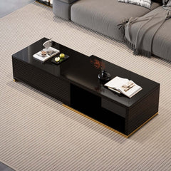 Modern Engineered Wood TV Stand & Coffee Table Set