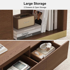 Modern Engineered Wood TV Stand & Coffee Table Set
