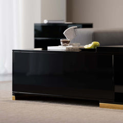 Modern Engineered Wood TV Stand & Coffee Table Set