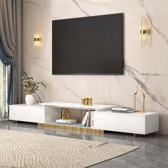 Modern Engineered Wood TV Stand & Coffee Table Set