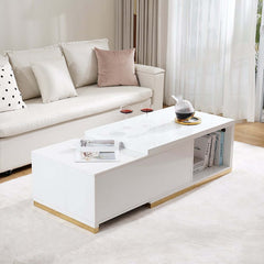 Modern Engineered Wood TV Stand & Coffee Table Set