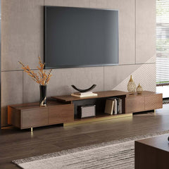 Modern Engineered Wood TV Stand & Coffee Table Set