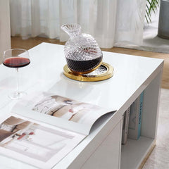 Modern Engineered Wood TV Stand & Coffee Table Set