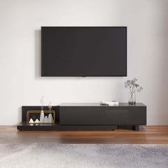 Modern Engineered Wood TV Stand With 3 Drawers