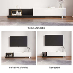 Modern Engineered Wood TV Stand With 3 Drawers