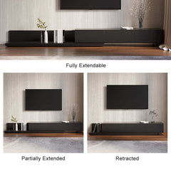 Modern Engineered Wood TV Stand With 3 Drawers