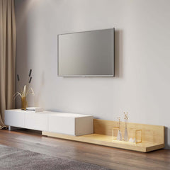 Modern Engineered Wood TV Stand With 3 Drawers
