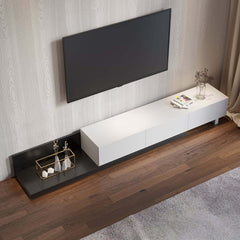 Modern Engineered Wood TV Stand With 3 Drawers