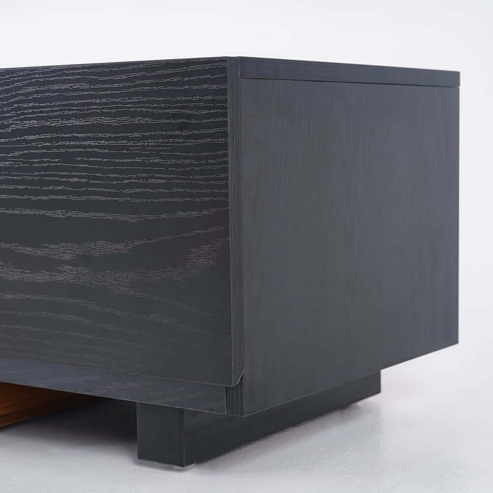 Modern Engineered Wood TV Stand With 3 Drawers