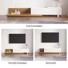 Modern Engineered Wood TV Stand With 3 Drawers