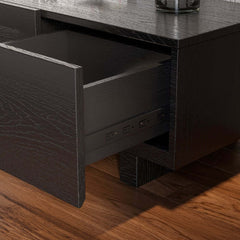 Modern Engineered Wood TV Stand With 3 Drawers