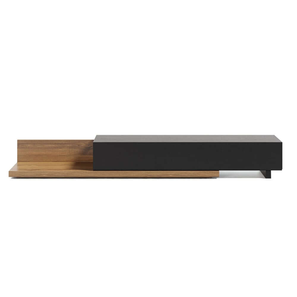 Modern Engineered Wood TV Stand With 3 Drawers