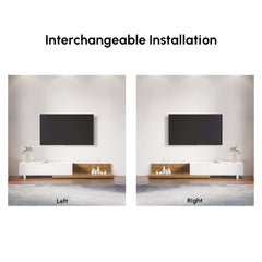 Modern Engineered Wood TV Stand With 3 Drawers