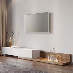 Modern Engineered Wood TV Stand With 3 Drawers