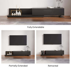 Modern Engineered Wood TV Stand With 3 Drawers